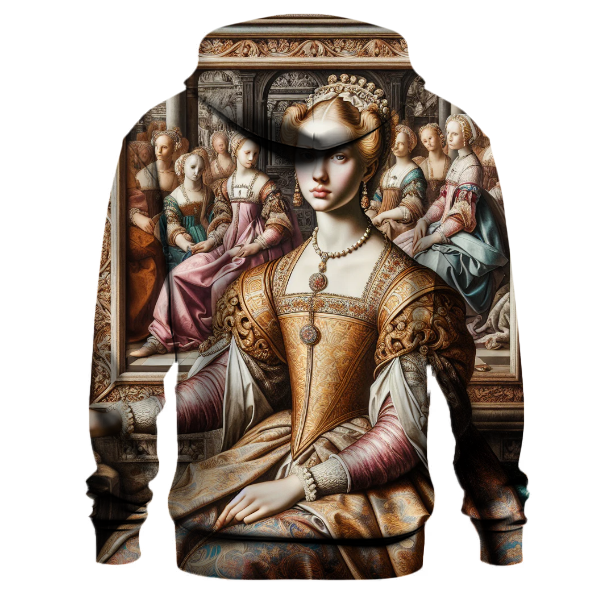 Vintage Renaissance Romance Hoodie