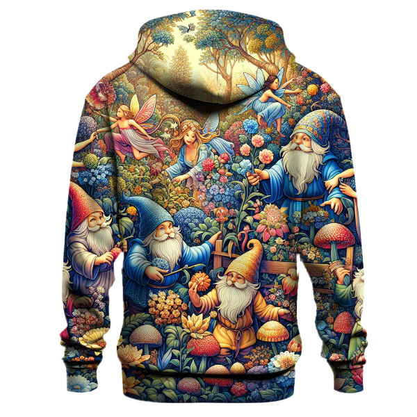 Whimsical Garden Creatures Hoodie