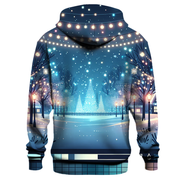 Winter Fairy Lights Festival Hoodie