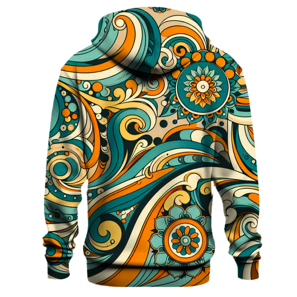 Vibrant Boho Patterns Hoodie