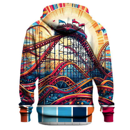 Vintage Roller Coaster Hoodie