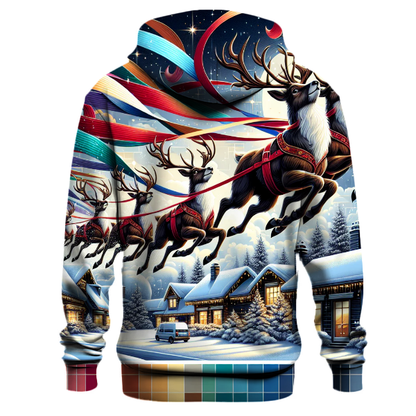 Santa's Reindeer Race Hoodie