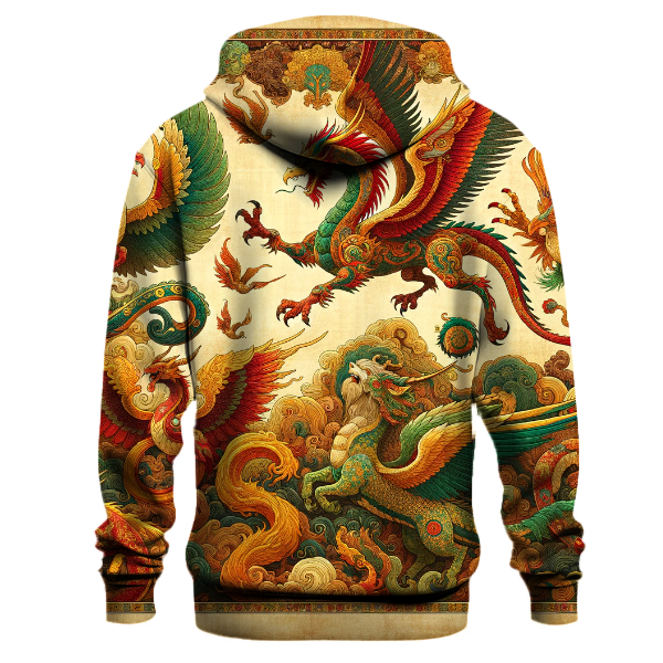 Ancient Mythos Tapestry Hoodie