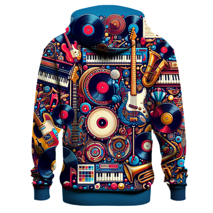 Vintage Music Lover Hoodie