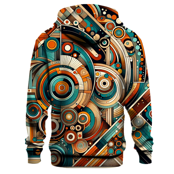 70s Inspired Retro Patterns Hoodie