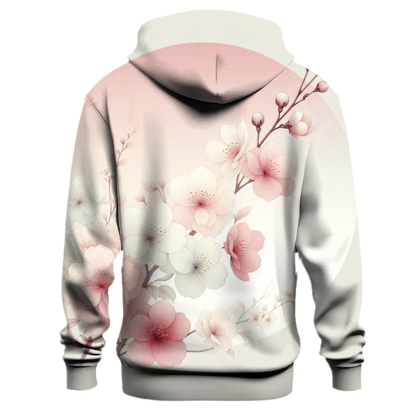 Whimsical Blossom Gradient Hoodie