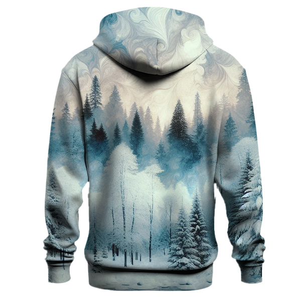 Cool Winter Forest Hoodie