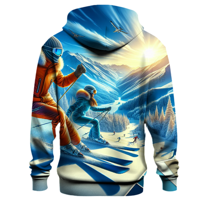 Skiing Descent Hoodie