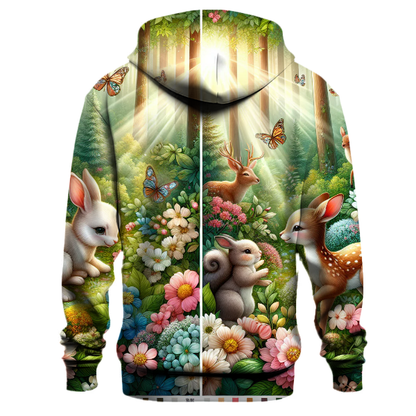 Whimsical Woodland Journey Hoodie