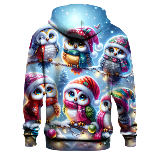 Winter Wonderland Owl Friends Hoodie