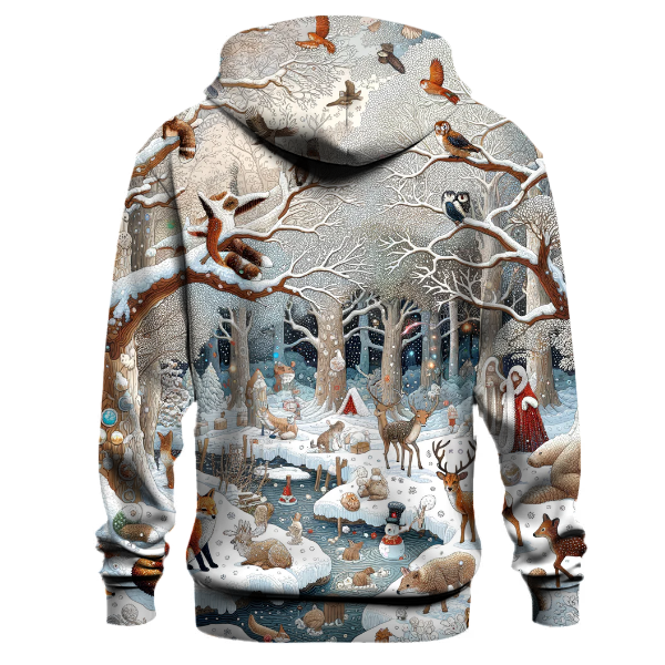 Winter Woodland Whimsy Hoodie