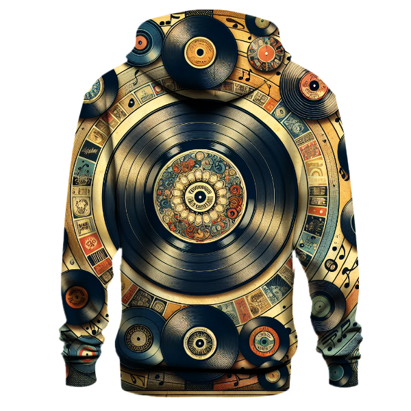 Vintage Vinyl Love Hoodie