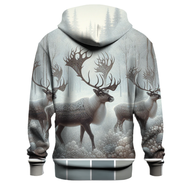 Enchanted Reindeer Forest Hoodie