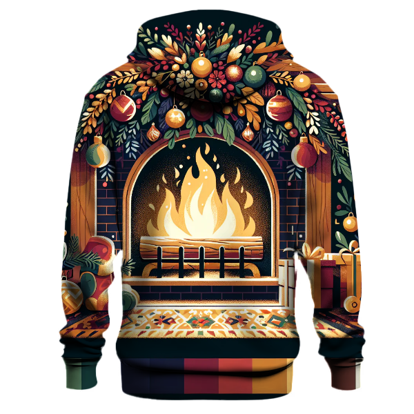 Yule Log Cozy Comfort Hoodie