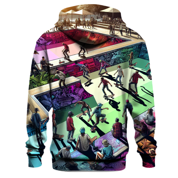 Skateboarding Urban Thrill Hoodie