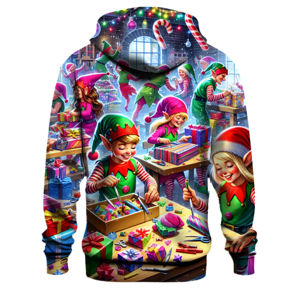 Santa's Workshop Shenanigans Hoodie