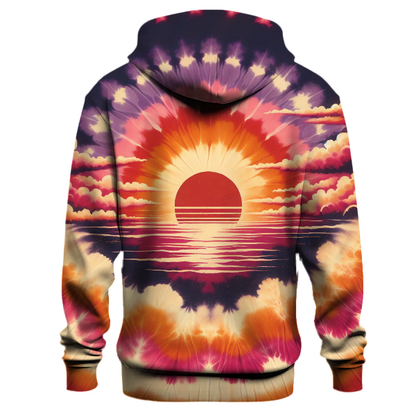 Retro Sunset Glow Hoodie