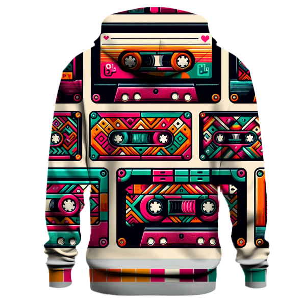 Vibrant Cassette Tapes Hoodie