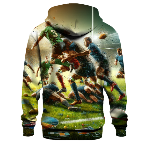 Rugby Field Warriors Hoodie