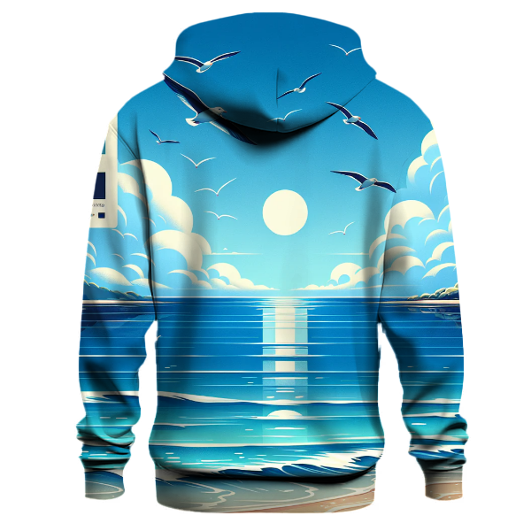 Sapphire Sea Serenade Hoodie