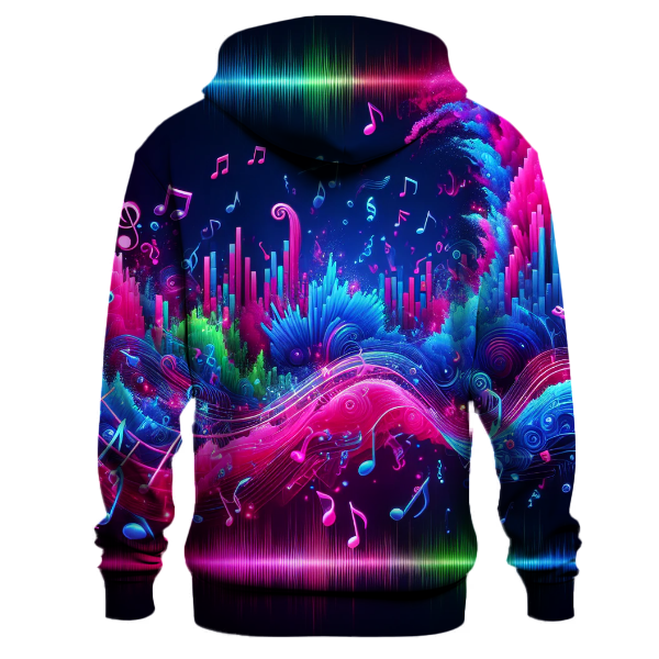 80s Music Wave Hoodie