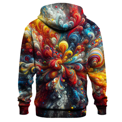 Vintage Rainbow Tie-Dye Hoodie