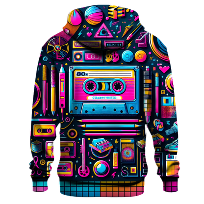 Vintage Pop Culture Icons Hoodie