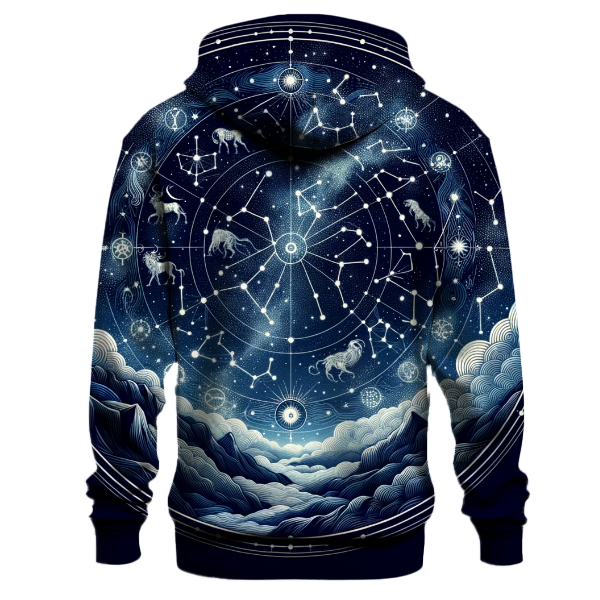 Celestial Zodiac Constellations Hoodie