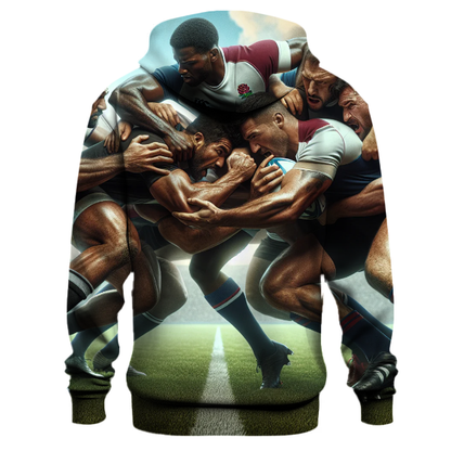 Rugby Scrum Power Hoodie