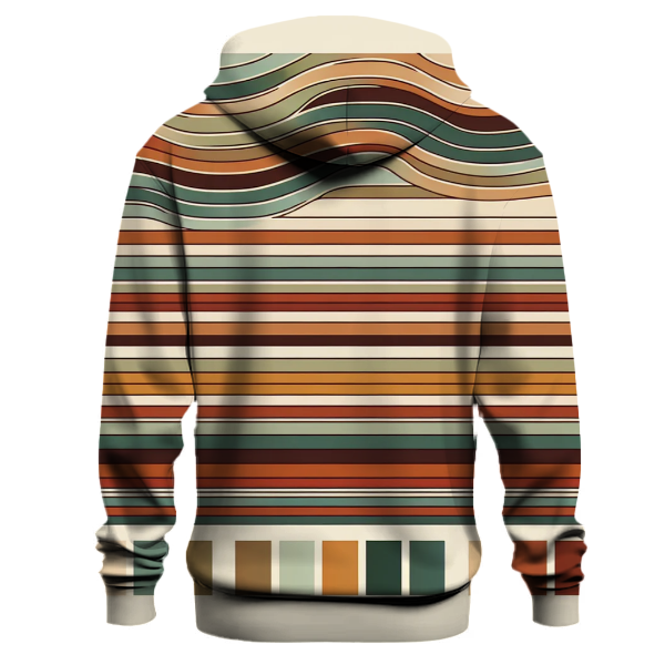 Vintage Vibes Stripes Hoodie