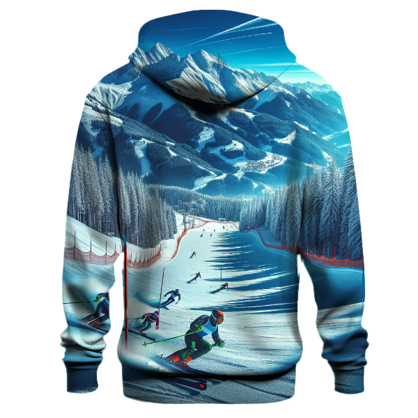 Ski Slalom Speed Hoodie