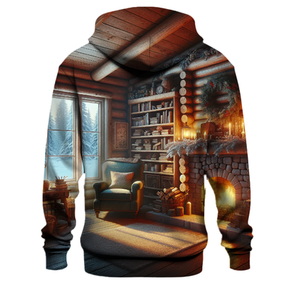 Santa's Cozy Cabin Retreat Hoodie