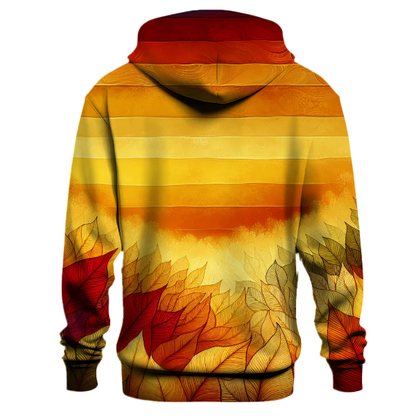 Harvest Sunset Fusion Hoodie Hoodies Fashion