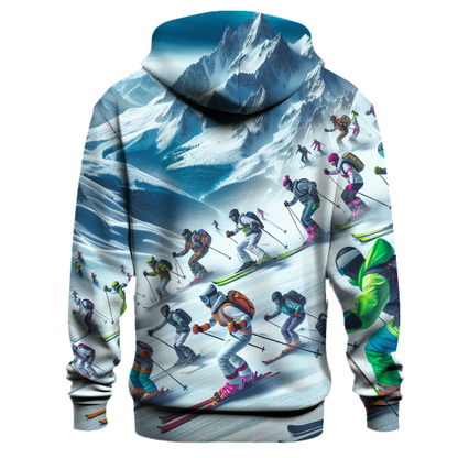 Skiing Bliss Hoodie