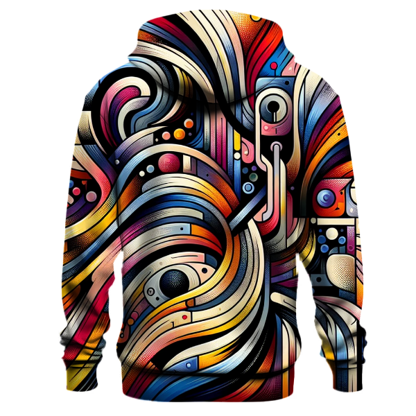 Abstract Rhythm Hoodie