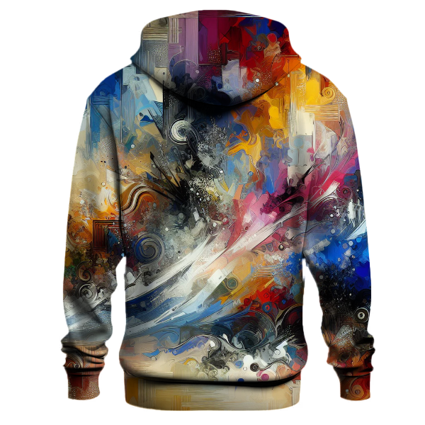 Abstract Expressionism Wonder Hoodie