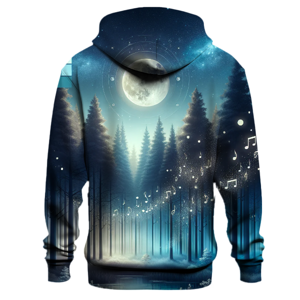 Whimsical Moonlight Serenade Hoodie