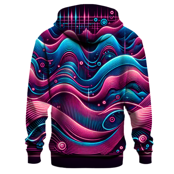 Vibrant Synth Hoodie