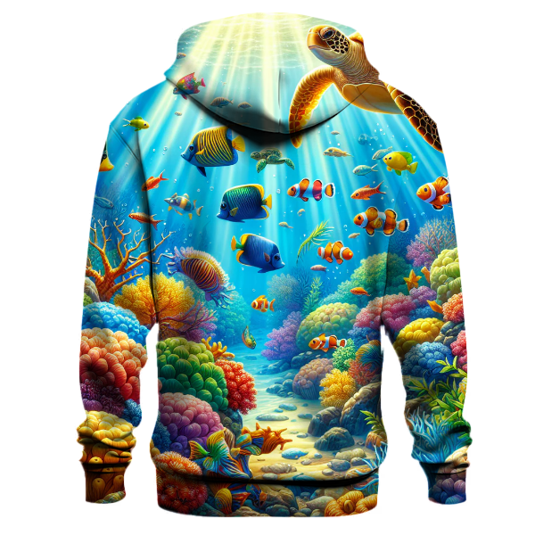 Vibrant Underwater Adventure Hoodie