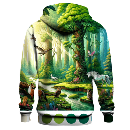 Mystic Forest Creatures Hoodie