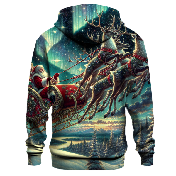 Santa's Sleigh Ride Spectacle Hoodie