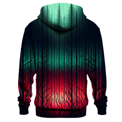 Woodland Ember Gradient Hoodie