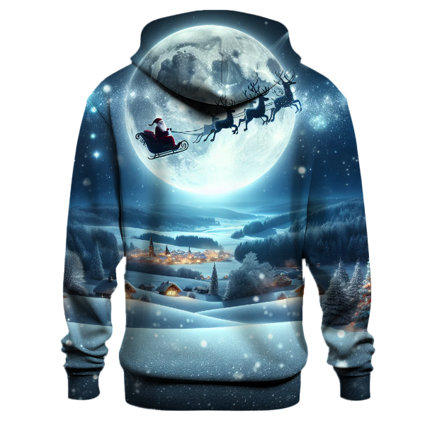 Santa's Magical Sleigh Ride Hoodie