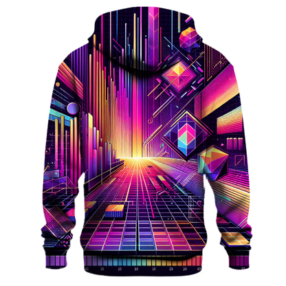 Retro Synth Patterns Hoodie