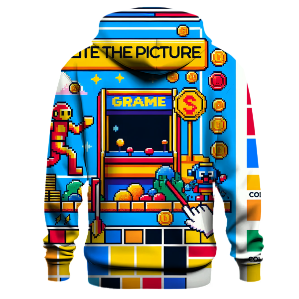 Vintage Video Game Arcade Hoodie