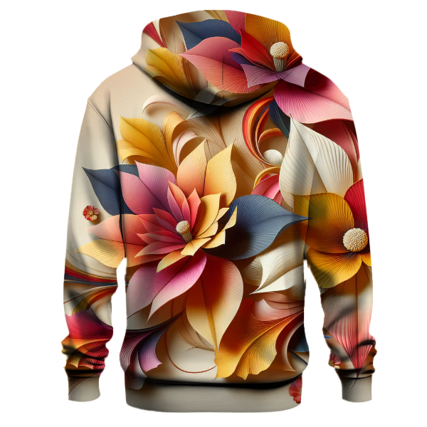 Whimsical Floral Burst Hoodie