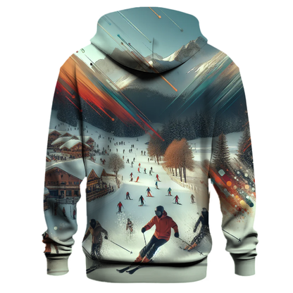 Skiing Adventure Awaits Hoodie