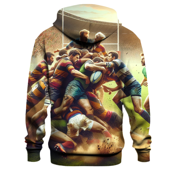 Rugby Pitch Power Hoodie