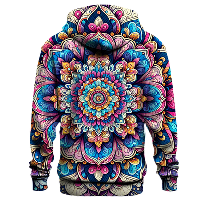 Vibrant Bohemian Mandala Hoodie