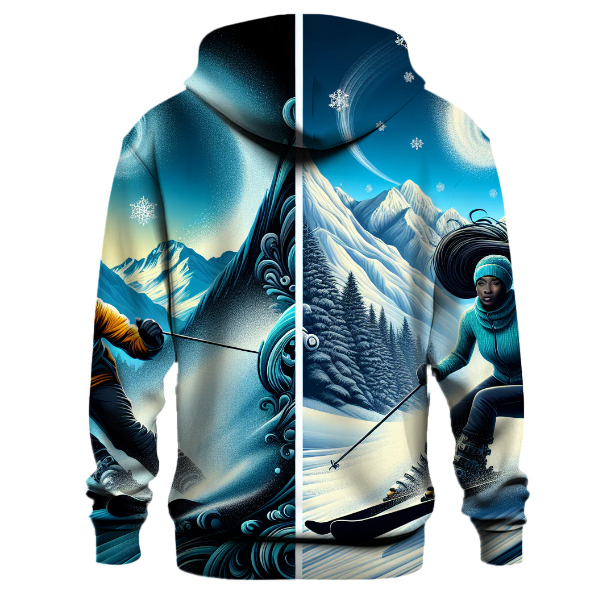 Skiing Adventure Hoodie